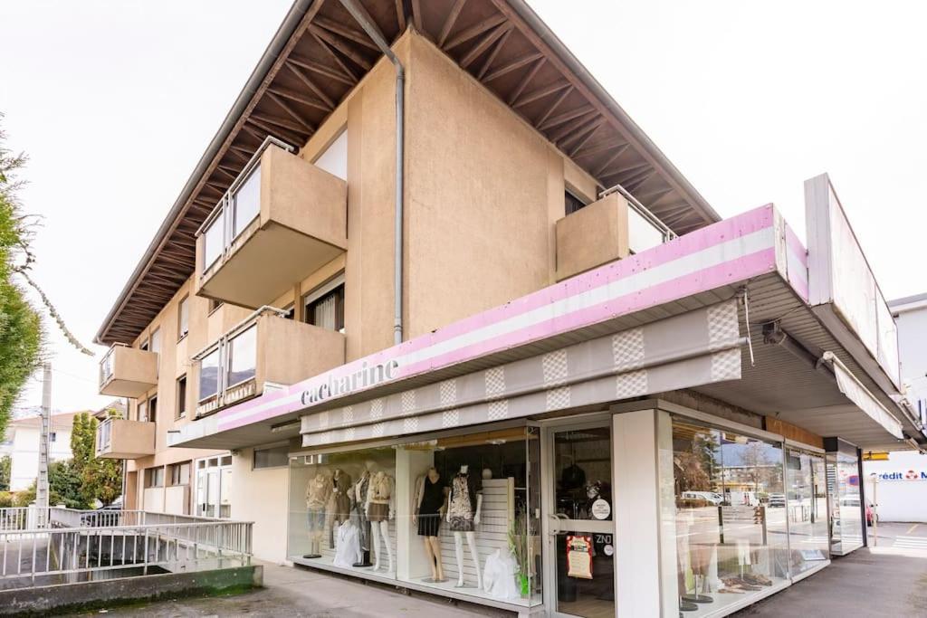 Studio Cosy Proche Du Centre + Parking Gratuit Cluses Buitenkant foto